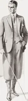 An illustration from Minister's report of fashion for gentlemen (Autumn & Winter, 1931-32) (1931)