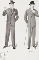 Picture 6 of 23 from Minister's report of fashion for gentlemen (Autumn & Winter, 1932-33) (1932), leaf 6