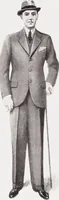 Picture 7 of 23 from Minister's report of fashion for gentlemen (Autumn & Winter, 1932-33) (1932), leaf 7