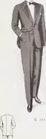 An illustration from Minister's report of fashion for gentlemen (Spring & Summer, 1932) (1932)