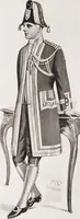 An illustration from Minister's report of fashion for gentlemen (Spring & Summer, 1932) (1932)