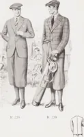 An illustration from Minister's report of fashion for gentlemen (Spring & Summer, 1932) (1932)