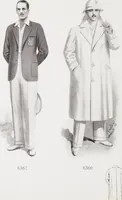 An illustration from Minister's report of fashion for gentlemen (Spring & Summer, 1933) (1933)