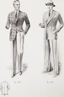 An illustration from Minister's report of fashion for gentlemen (Spring & Summer, 1933) (1933)