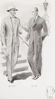 Picture 4 of 16 from Minister's report of fashion for gentlemen (Spring & Summer, 1933) (1933), leaf 7
