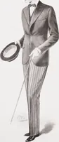 An illustration from Minister's report of fashion for gentlemen (Spring & Summer, 1933) (1933)
