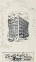 An illustration from W. J. Mahon's catalogs for men's fashions (Fall & Winter, 1901-02) (1901)