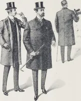 An illustration from W. J. Mahon's catalogs for men's fashions (Fall & Winter, 1901-02) (1901)