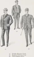 An illustration from W. J. Mahon's catalogs for men's fashions (Spring & Summer, 1901) (1901)