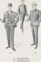 An illustration from W. J. Mahon's catalogs for men's fashions (Spring & Summer, 1901) (1901)