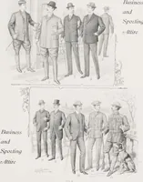 An illustration from W. J. Mahon's catalogs for men's fashions (Fall & Winter, 1903-04) (1903)