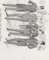 An illustration from W. J. Mahon's catalogs for men's fashions (Spring & Summer, 1904) (1904)