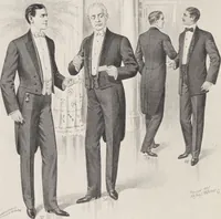An illustration from W. J. Mahon's catalogs for men's fashions (Fall & Winter, 1905-06) (1905)