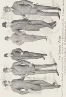 An illustration from W. J. Mahon's catalogs for men's fashions (Fall & Winter, 1905-06) (1905)