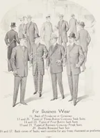 An illustration from W. J. Mahon's catalogs for men's fashions (Spring & Summer, 1905) (1905)