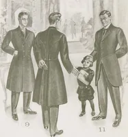 An illustration from W. J. Mahon's catalogs for men's fashions (Fall & Winter, 1906-07) (1906)
