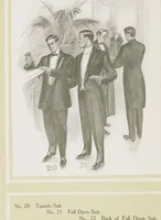 An illustration from W. J. Mahon's catalogs for men's fashions (Fall & Winter, 1906-07) (1906)