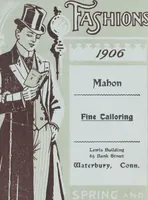 An illustration from W. J. Mahon's catalogs for men's fashions (Spring & Summer, 1906) (1906)