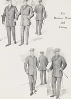 An illustration from W. J. Mahon's catalogs for men's fashions (Spring & Summer, 1906) (1906)
