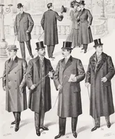 An illustration from W. J. Mahon's catalogs for men's fashions (Fall & Winter, 1907-08) (1907)