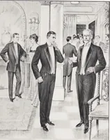 An illustration from W. J. Mahon's catalogs for men's fashions (Fall & Winter, 1907-08 v.2 (1907)