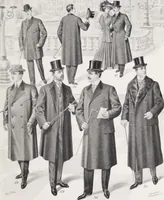 An illustration from W. J. Mahon's catalogs for men's fashions (Fall & Winter, 1907-08 v.2 (1907)