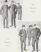 An illustration from W. J. Mahon's catalogs for men's fashions (Fall & Winter, 1907-08 v.2 (1907)