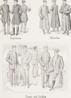 An illustration from W. J. Mahon's catalogs for men's fashions (Spring & Summer, 1907 v.2) (1907)