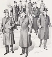 An illustration from W. J. Mahon's catalogs for men's fashions (Fall & Winter, 1908-09) (1908)