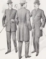 An illustration from W. J. Mahon's catalogs for men's fashions (Fall & Winter, 1908-09) (1908)