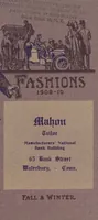 An illustration from W. J. Mahon's catalogs for men's fashions (Fall & Winter, 1909-10) (1909)