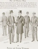 An illustration from W. J. Mahon's catalogs for men's fashions (Fall & Winter, 1909-10) (1909)