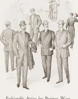 An illustration from W. J. Mahon's catalogs for men's fashions (Spring & Summer, 1909) (1909)