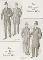 An illustration from W. J. Mahon's catalogs for men's fashions (Spring & Summer, 1909) (1909)