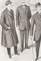 An illustration from W. J. Mahon's catalogs for men's fashions (Fall & Winter, 1910-11) (1910)