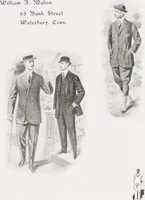 An illustration from W. J. Mahon's catalogs for men's fashions (Spring & Summer, 1911 v.2) (1911)