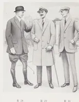 An illustration from W. J. Mahon's catalogs for men's fashions (Spring & Summer, 1921) (1921)