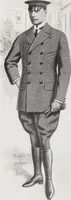 An illustration from W. J. Mahon's catalogs for men's fashions (Spring & Summer, 1921) (1921)