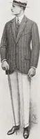 An illustration from W. J. Mahon's catalogs for men's fashions (Spring & Summer, 1921) (1921)