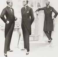 An illustration from W. J. Mahon's catalogs for men's fashions (1925) (1925)