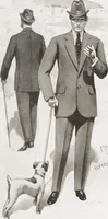 An illustration from W. J. Mahon's catalogs for men's fashions (1925) (1925)