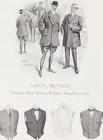 An illustration from W. J. Mahon's catalogs for men's fashions (Spring & Summer, 1925) (1925)