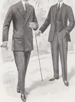 An illustration from W. J. Mahon's catalogs for men's fashions (Spring & Summer, 1925) (1925)
