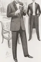 An illustration from W. J. Mahon's catalogs for men's fashions (1930) (1930)