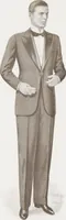 An illustration from W. J. Mahon's catalogs for men's fashions (1935) (1935)