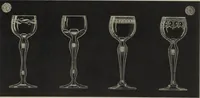 Picture 8 of 33 from Album : verres a vin du Rhin (Roemers), verres monstres (dits pokale) : 1905 / Cristalleries du Val St. Lambert, Belgique (1905), leaf 14