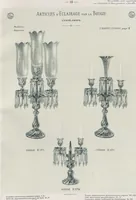 Picture 11 of 136 from Tarif des articles d'eclairage / Compagnie des cristalleries de Baccarat (1907), leaf 32