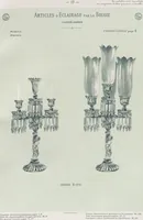 Picture 12 of 136 from Tarif des articles d'eclairage / Compagnie des cristalleries de Baccarat (1907), leaf 33