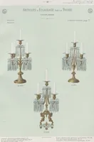 Picture 17 of 136 from Tarif des articles d'eclairage / Compagnie des cristalleries de Baccarat (1907), leaf 42