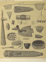Picture 30 of 50 from Ethnographische beschrijving van de west- en noord-kust van Nederlandsch Nieuw-Guinea / door F.S.A. de Clercq met medewerking van J.D.E. Schmeltz ... Met bijvoeging eener schets der ethnographie van Duitsch en Britsch Nieuw-Guinea. Met 42 platen en 51 tekstillustraties (1893), leaf 378